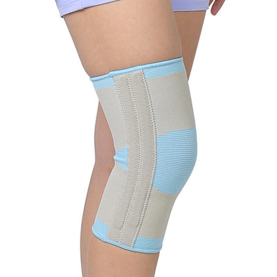 Knit knee protector summer breathable sports fitness protection knee sprained knee fixed elastic knee protector knee brace Ober Braces